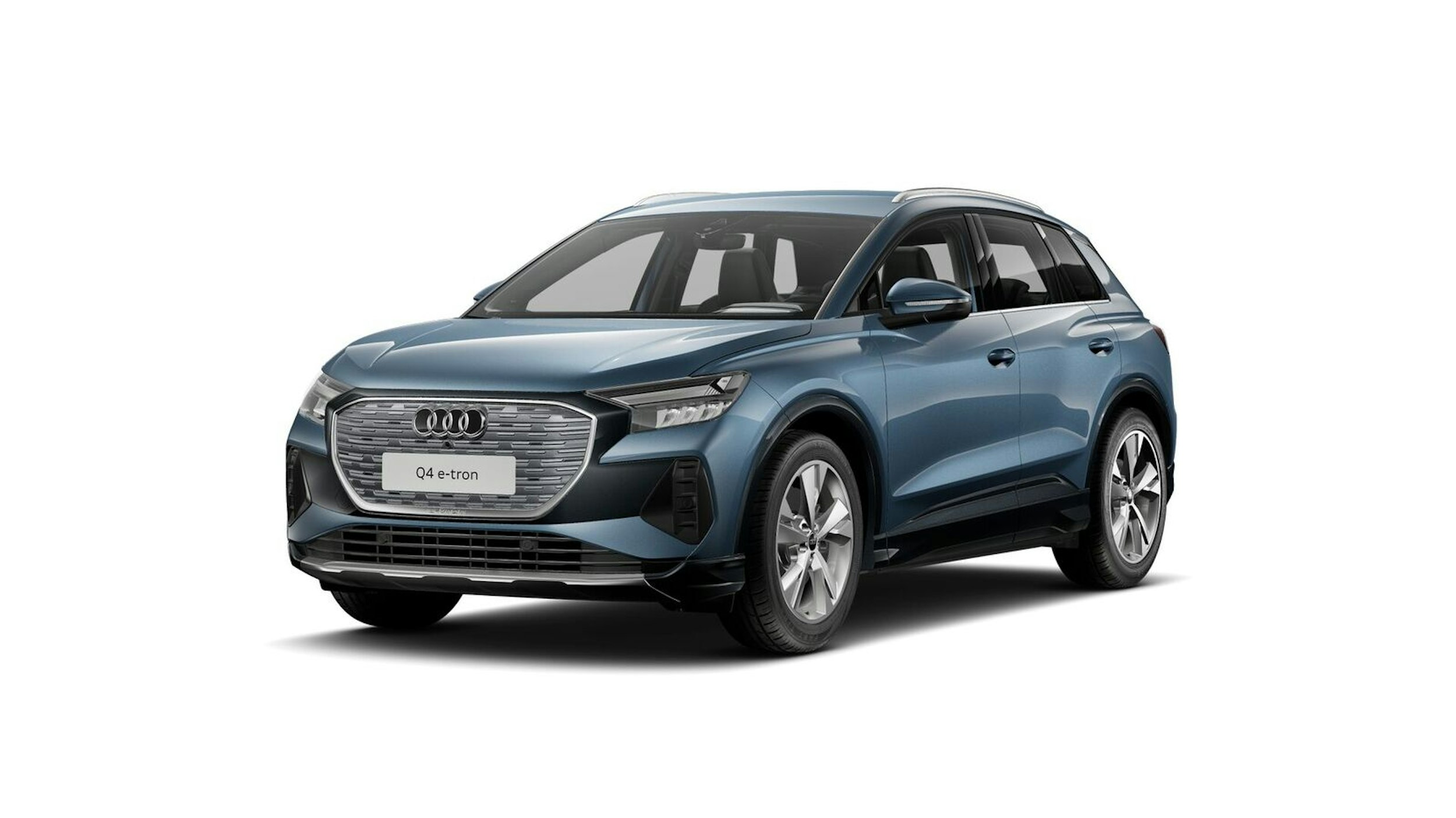 met. sininen Audi Q4 e-tron 2025 kuva 1.