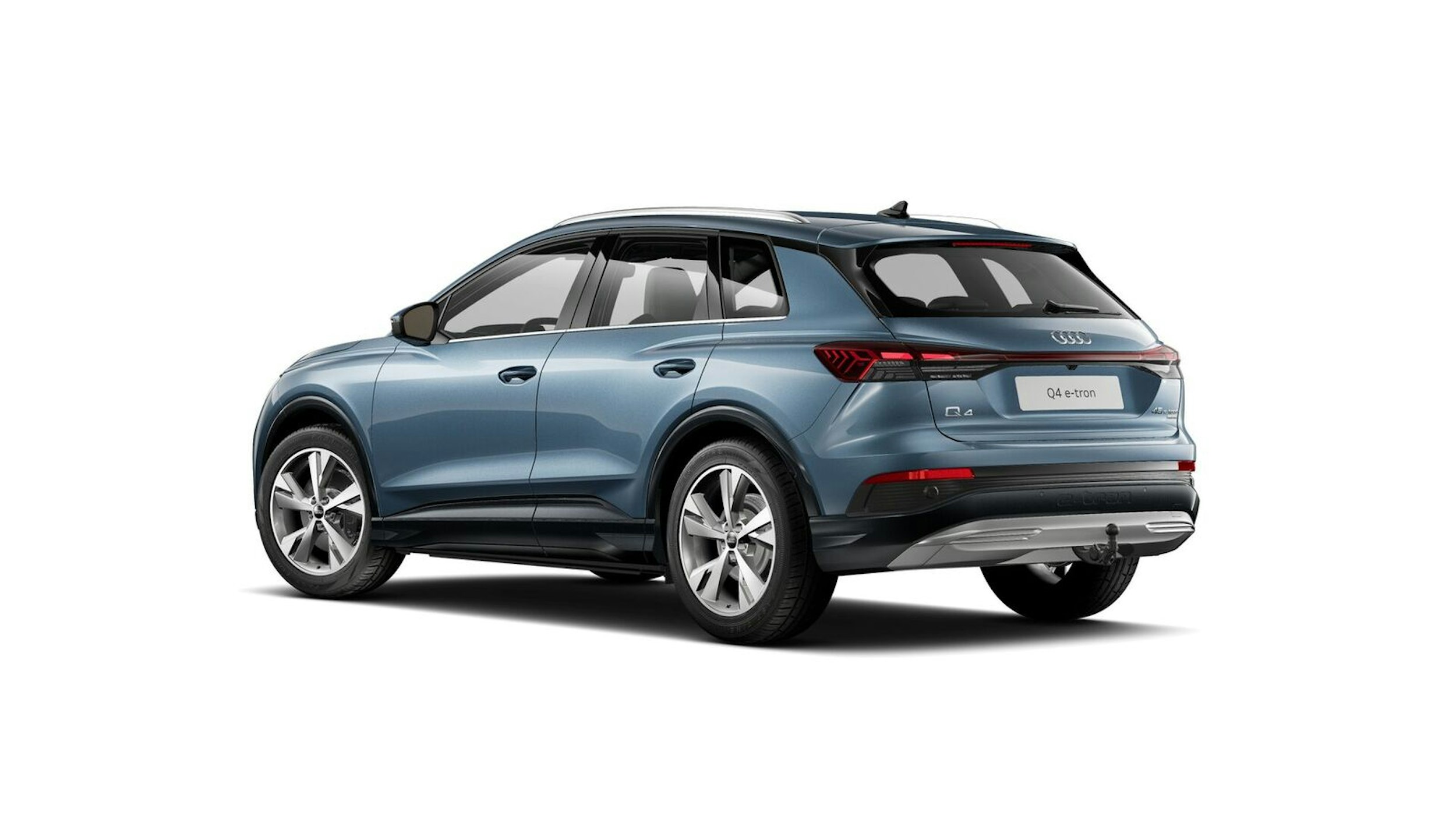 met. sininen Audi Q4 e-tron 2025 kuva 3.