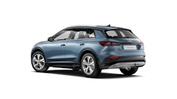 met. sininen Audi Q4 e-tron 2025 kuva 3.