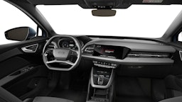 met. sininen Audi Q4 e-tron 2025 kuva 8.