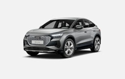 met. harmaa Audi Q4 e-tron 2025 kuva 1.