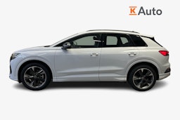 jäätikön valkoinen Audi Q4 e-tron 2025 kuva 19.