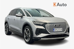 harmaa Audi Q4 e-tron 2025 kuva 1.