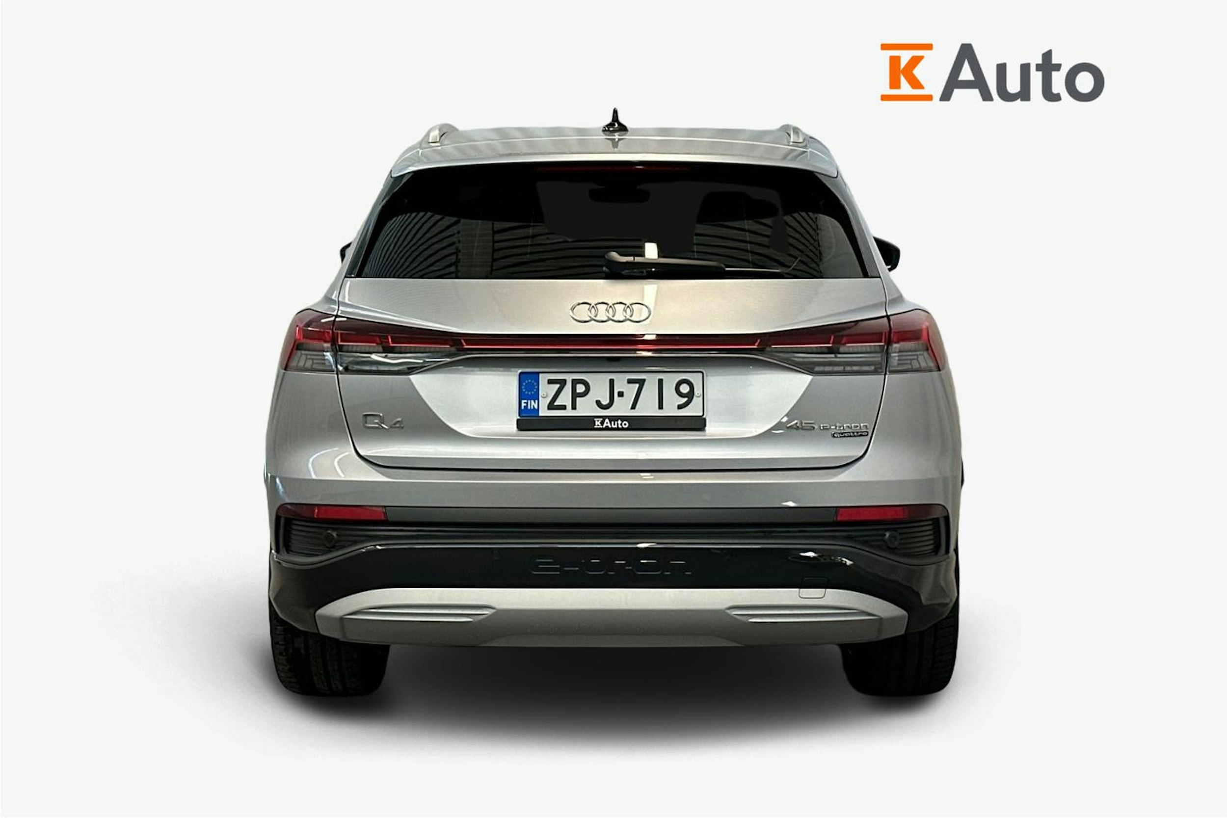 harmaa Audi Q4 e-tron 2025 kuva 3.
