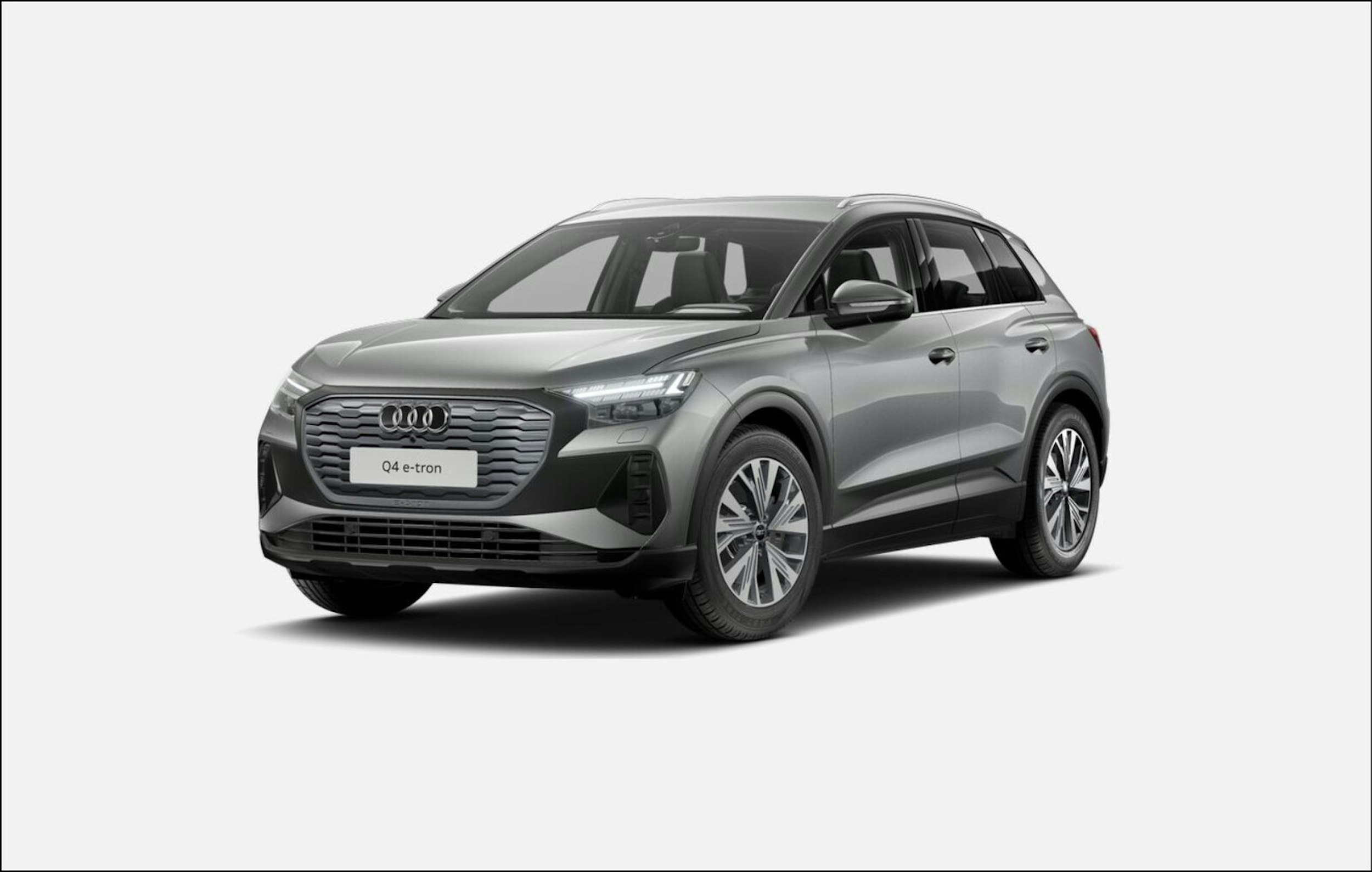 met. harmaa Audi Q4 e-tron 2025 kuva 1.