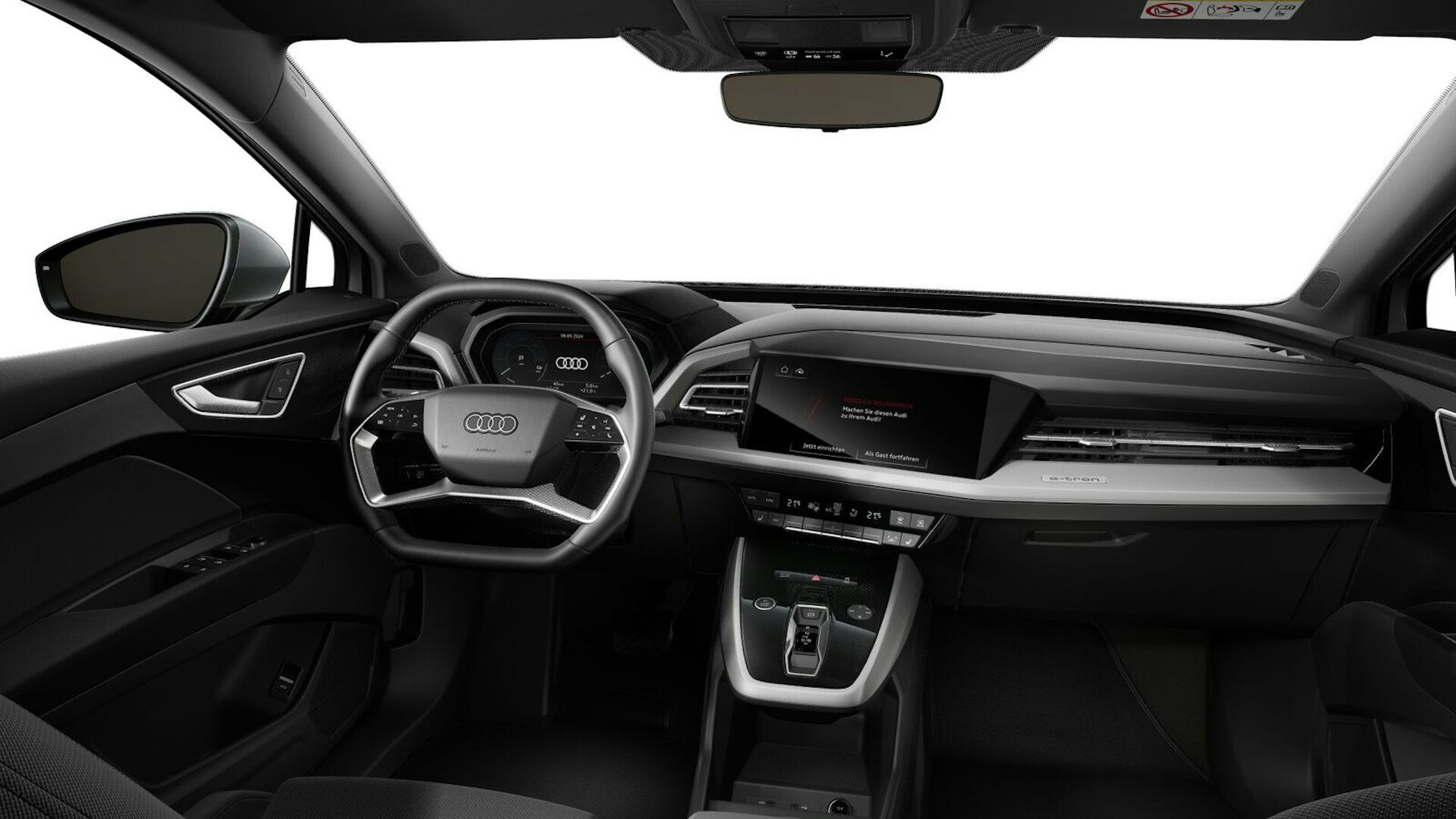 harmaa Audi Q4 e-tron 2025 kuva 8.