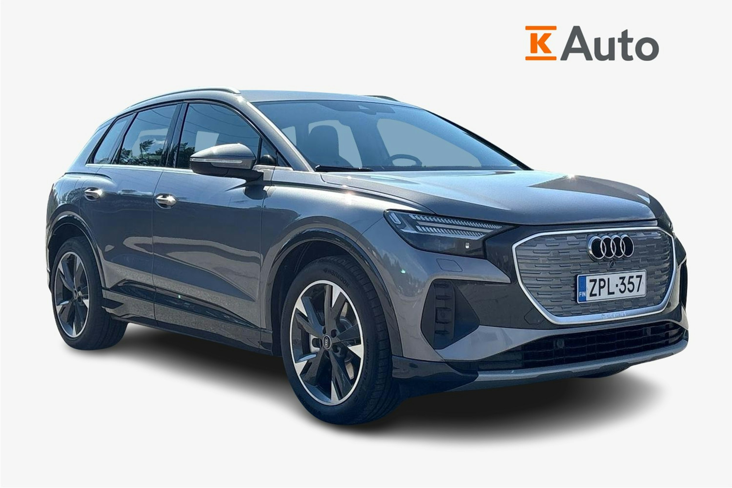 harmaa Audi Q4 e-tron 2025 kuva 1.