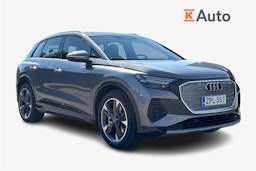 harmaa Audi Q4 e-tron 2025 kuva 1.
