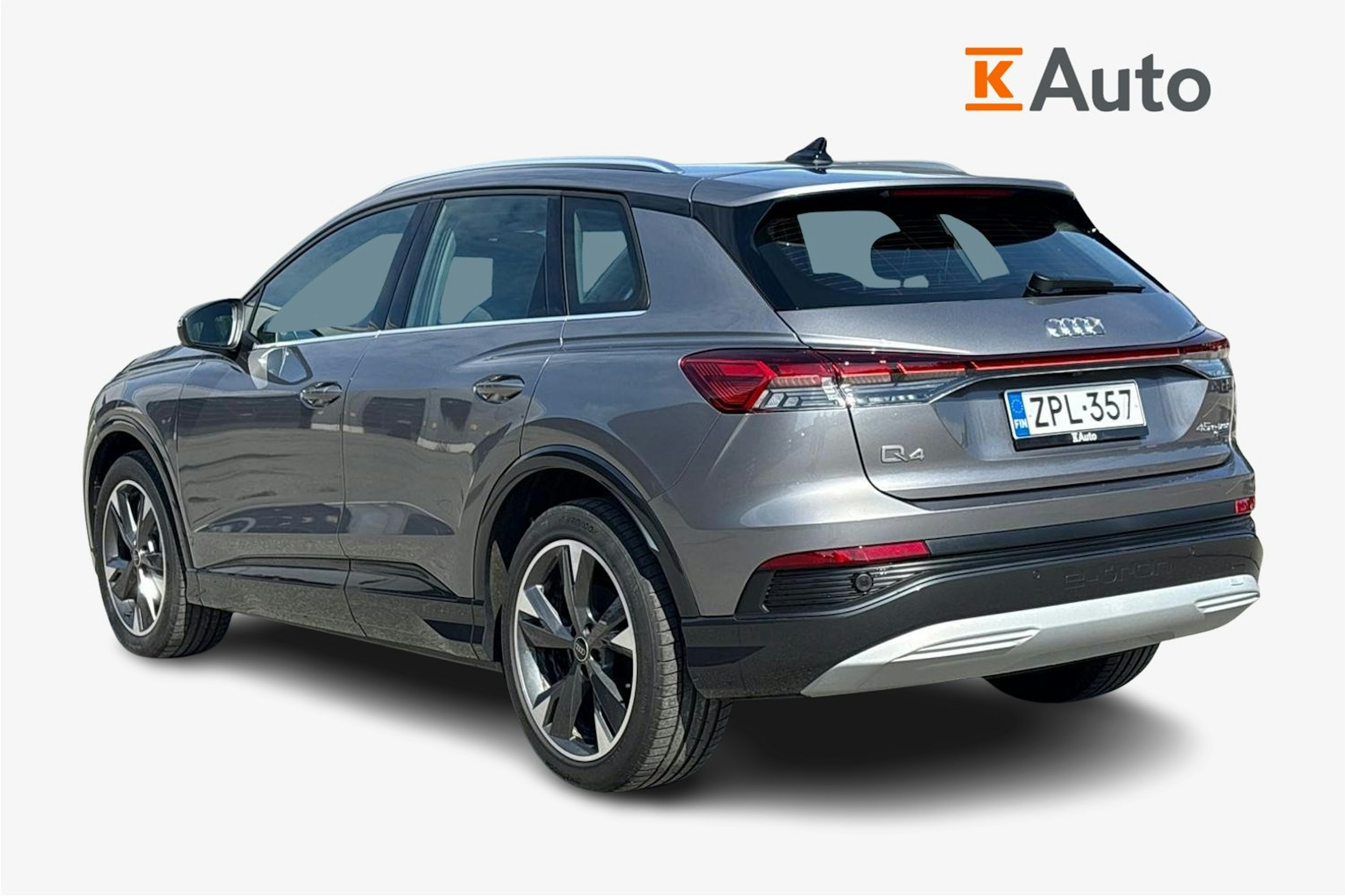 harmaa Audi Q4 e-tron 2025 kuva 2.