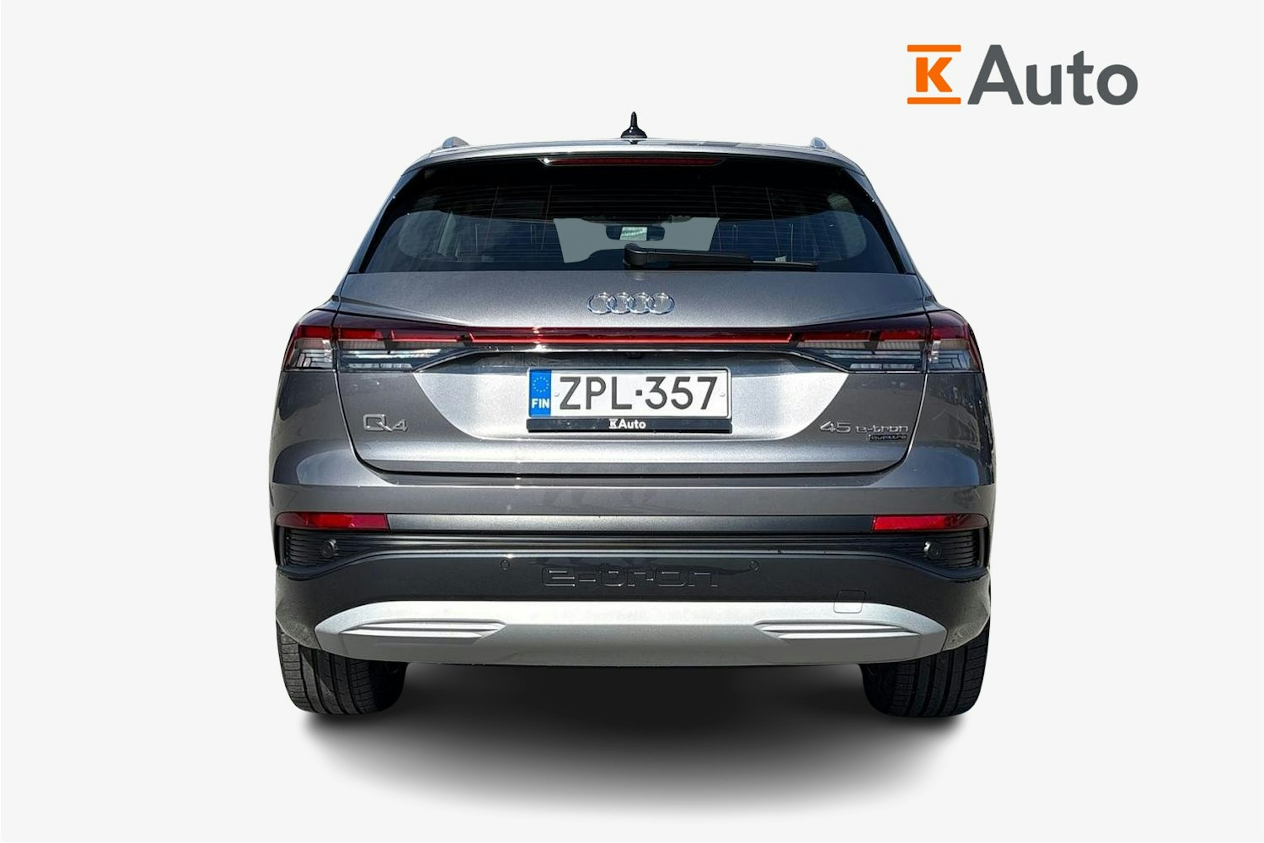 harmaa Audi Q4 e-tron 2025 kuva 3.