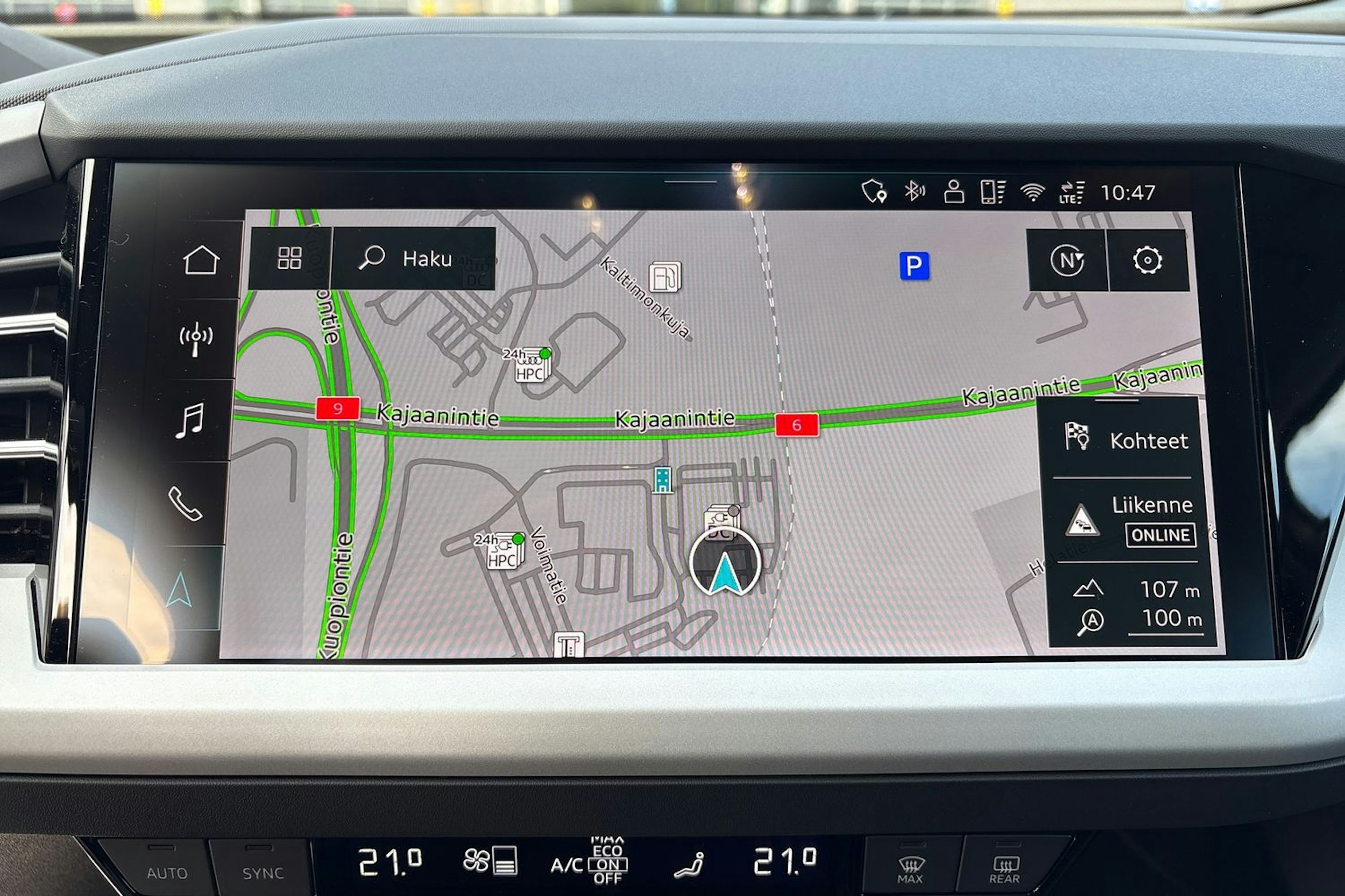 harmaa Audi Q4 e-tron 2025 kuva 15.