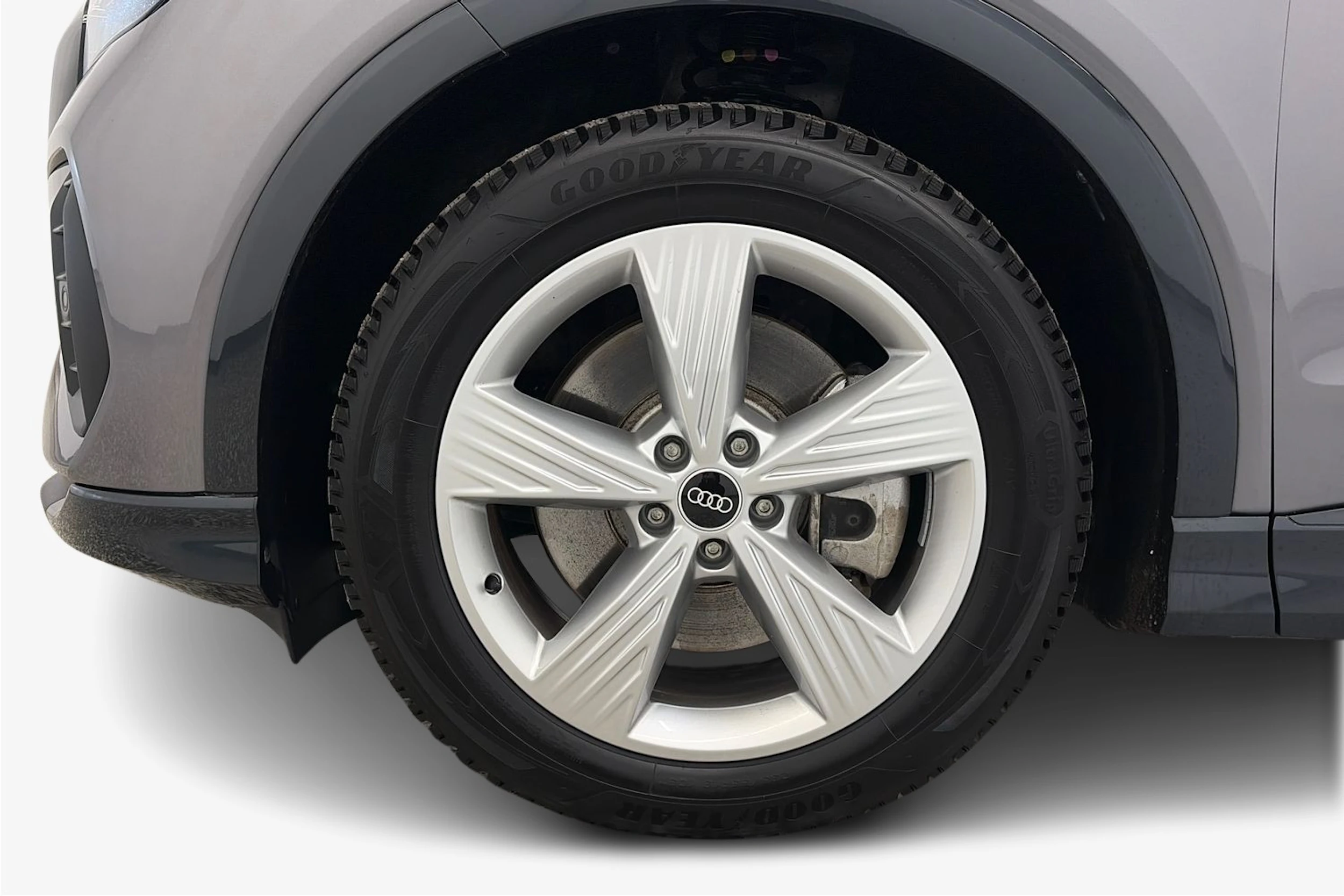 harmaa Audi Q4 e-tron 2025 kuva 9.