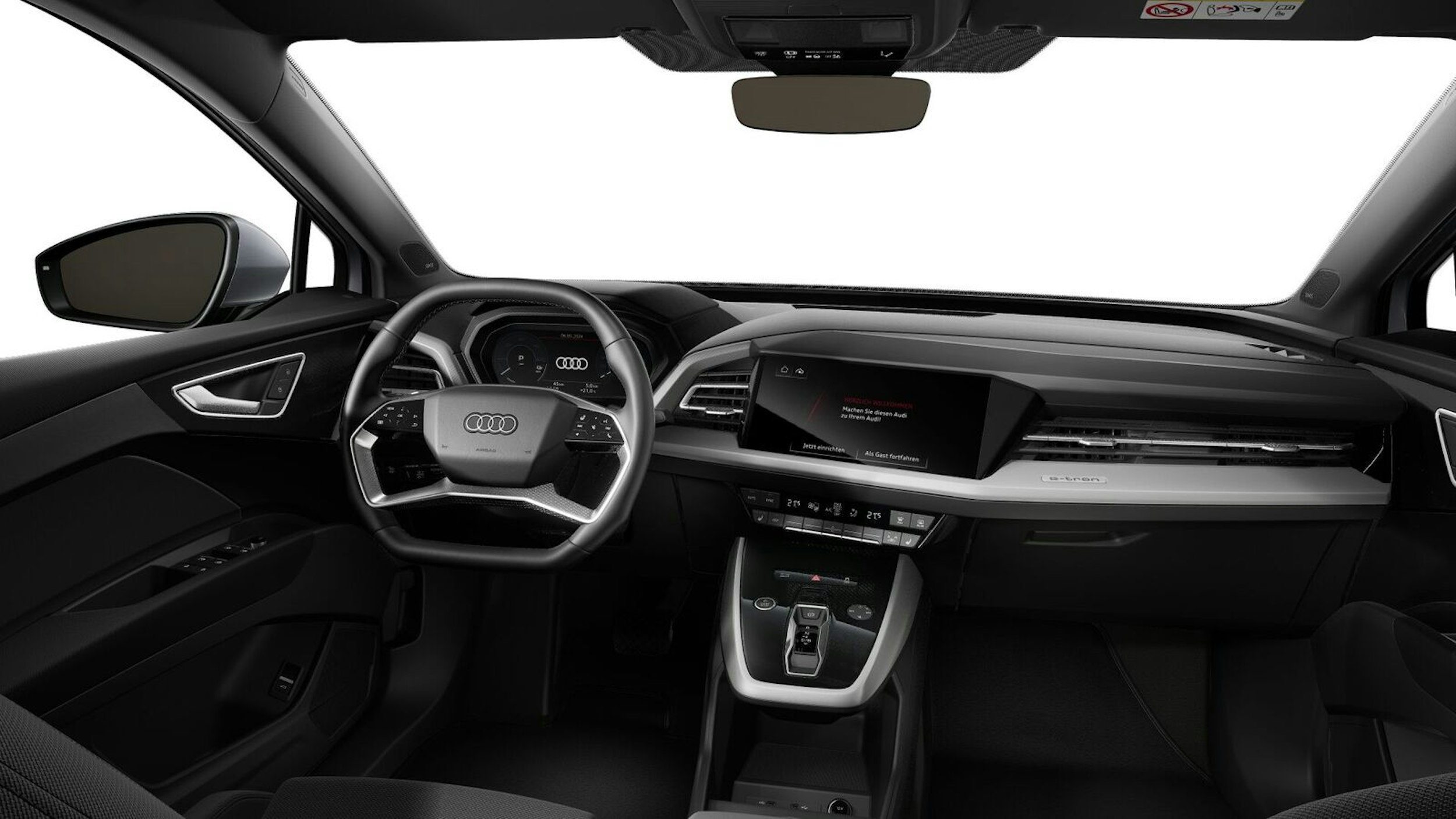 met. harmaa Audi Q4 e-tron 2025 kuva 8.