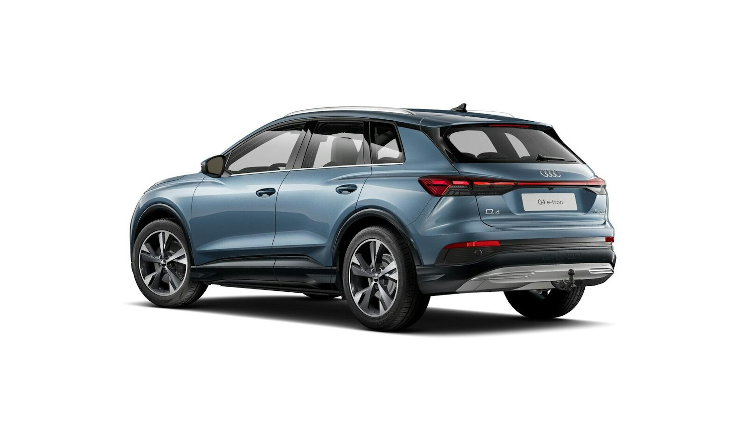 met. sininen Audi Q4 e-tron 2025 kuva 3.