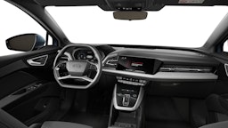 met. sininen Audi Q4 e-tron 2025 kuva 8.