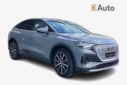 harmaa Audi Q4 e-tron 2025 kuva 1.