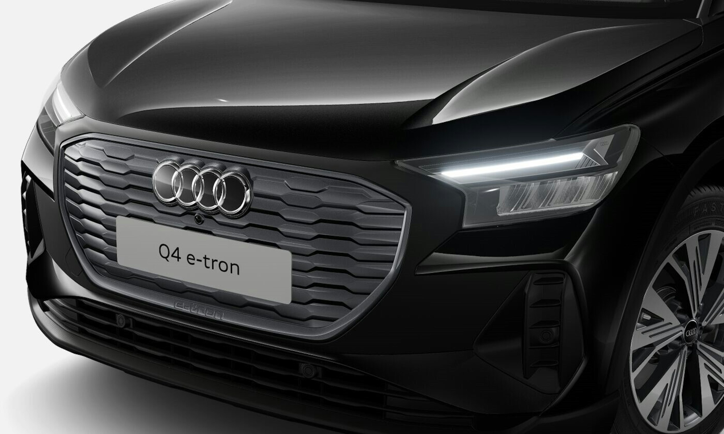 mythos musta Audi Q4 e-tron 2025 kuva 8.