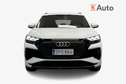 valkoinen Audi Q4 e-tron 2025 kuva 4.