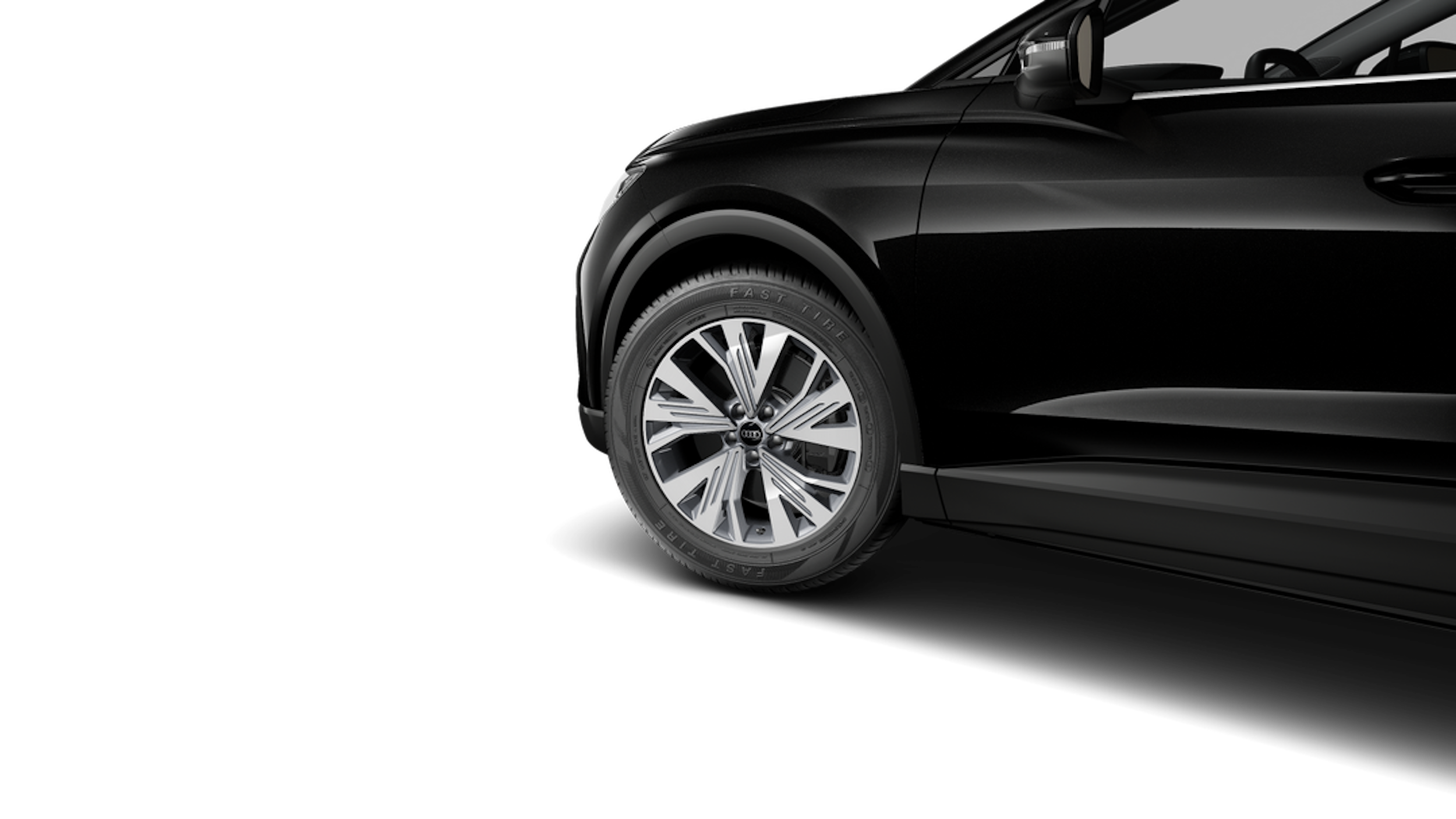 Mythos-musta, metalliväri Audi Q4 e-tron 2026 kuva 11.