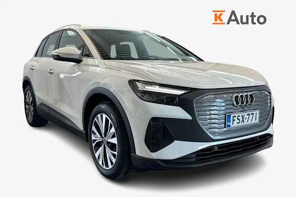 Audi Q4 e-tron 45 quattro Vetokoukku I Akun esilämmitys I Kaukovaloassistentti I Urheiluistuimet I 5. vuoden takuu