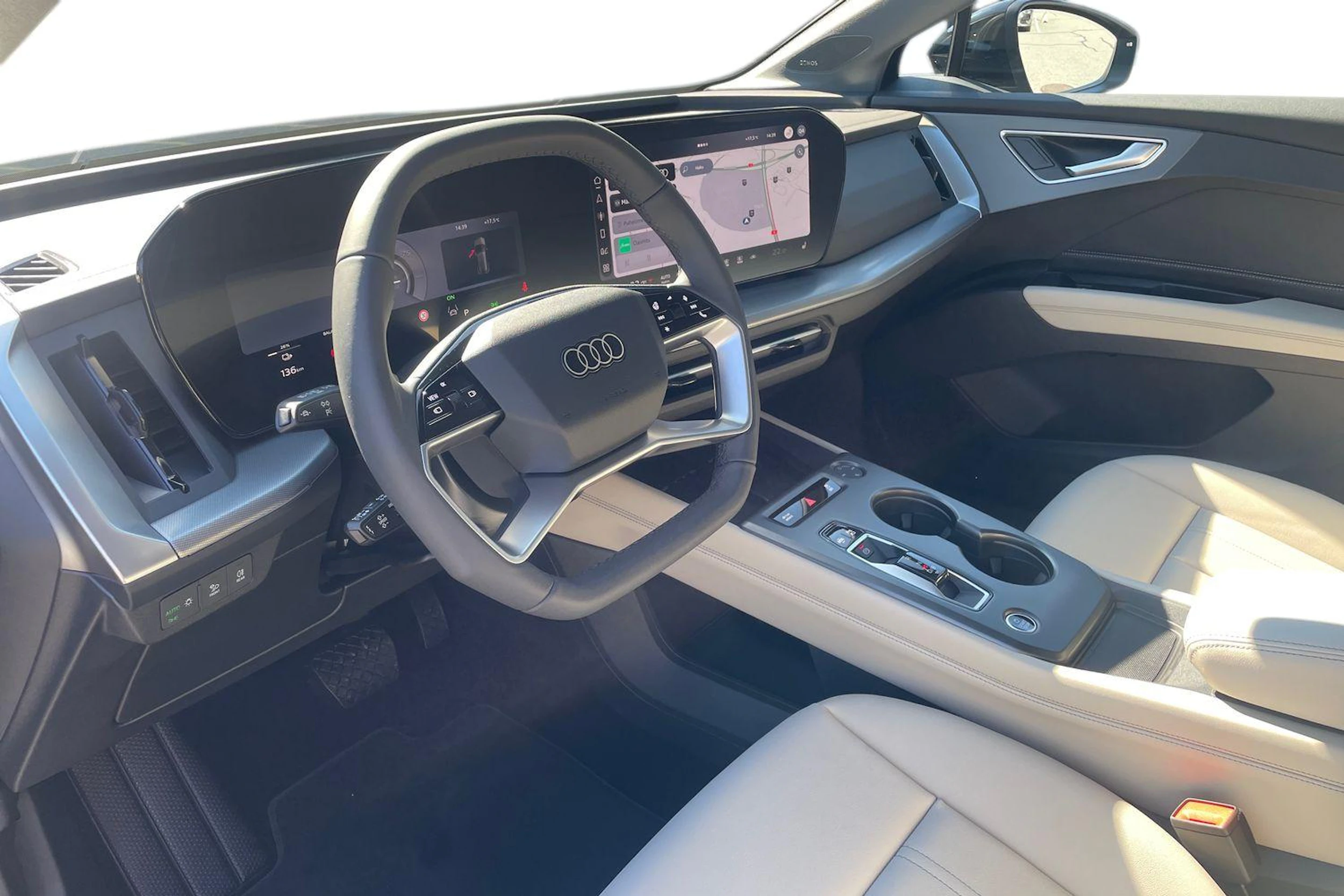musta Audi Q4 e-tron 2026 kuva 6.