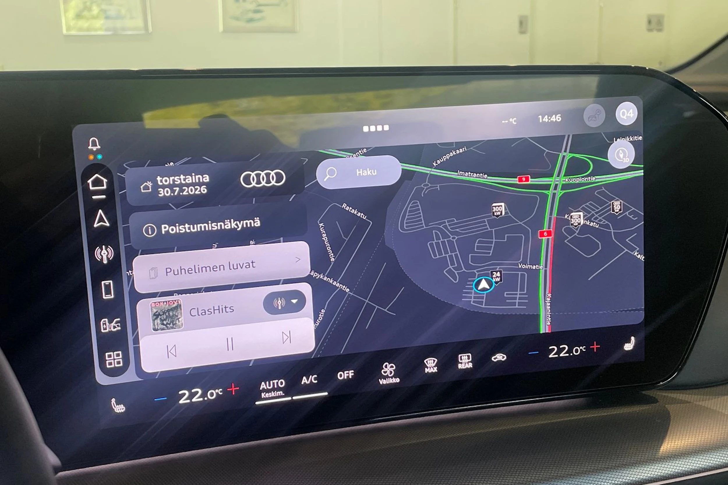 musta Audi Q4 e-tron 2026 kuva 23.