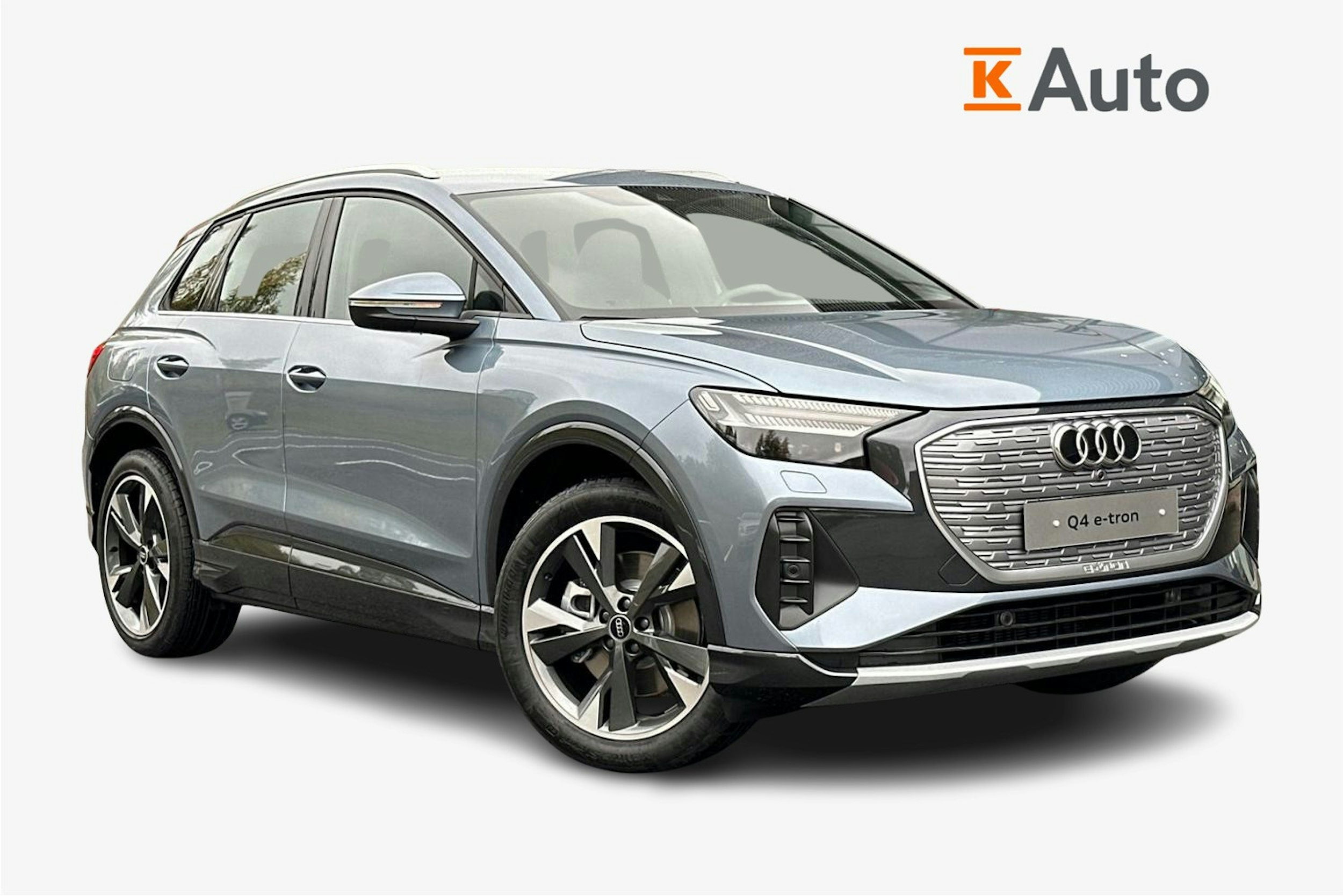 met. sininen Audi Q4 e-tron 2026 kuva 1.