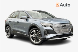 met. sininen Audi Q4 e-tron 2026 kuva 1.