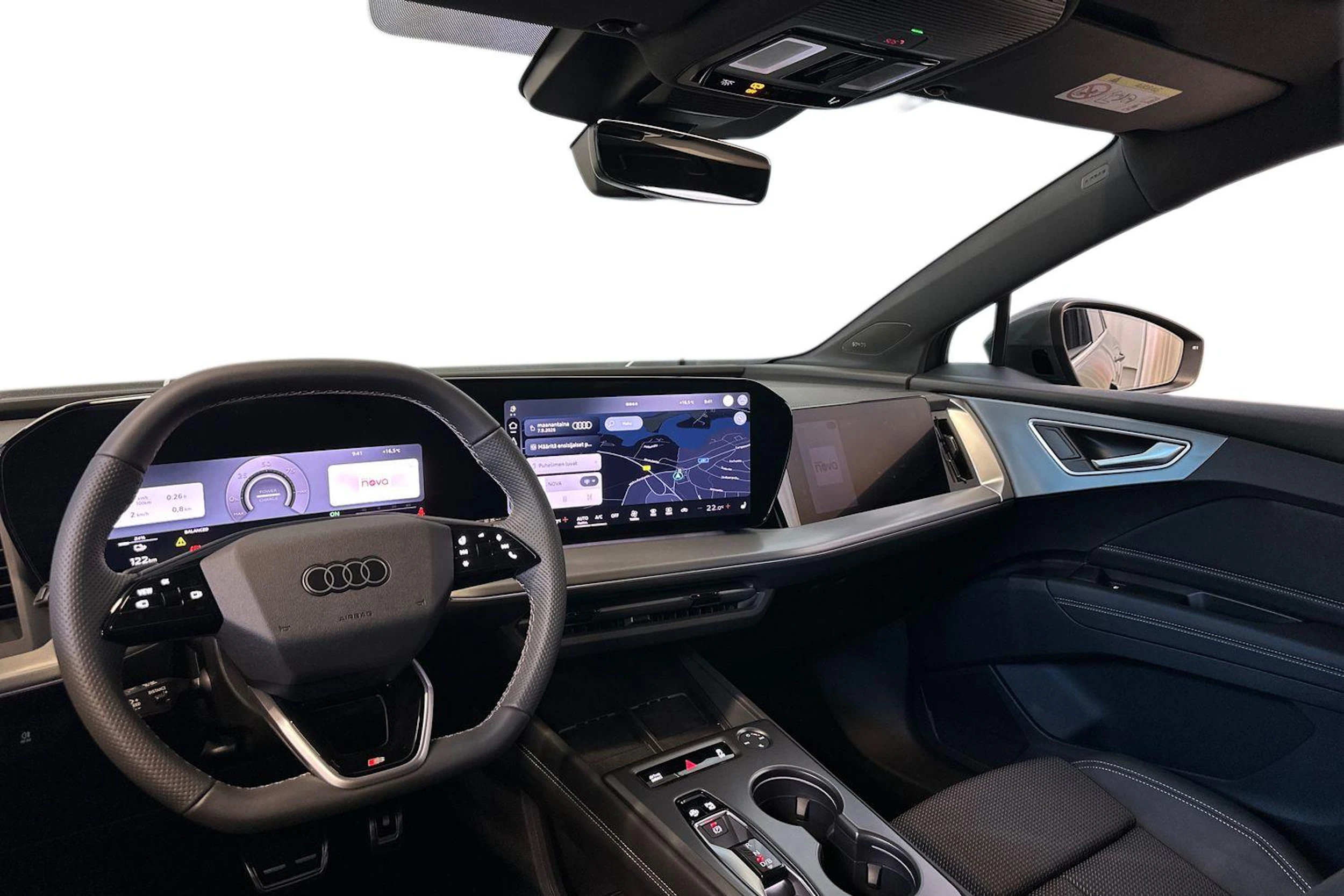 sage vihreä Audi Q4 e-tron 2026 kuva 6.