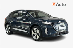 met. sininen Audi Q4 e-tron 2026 kuva 1.