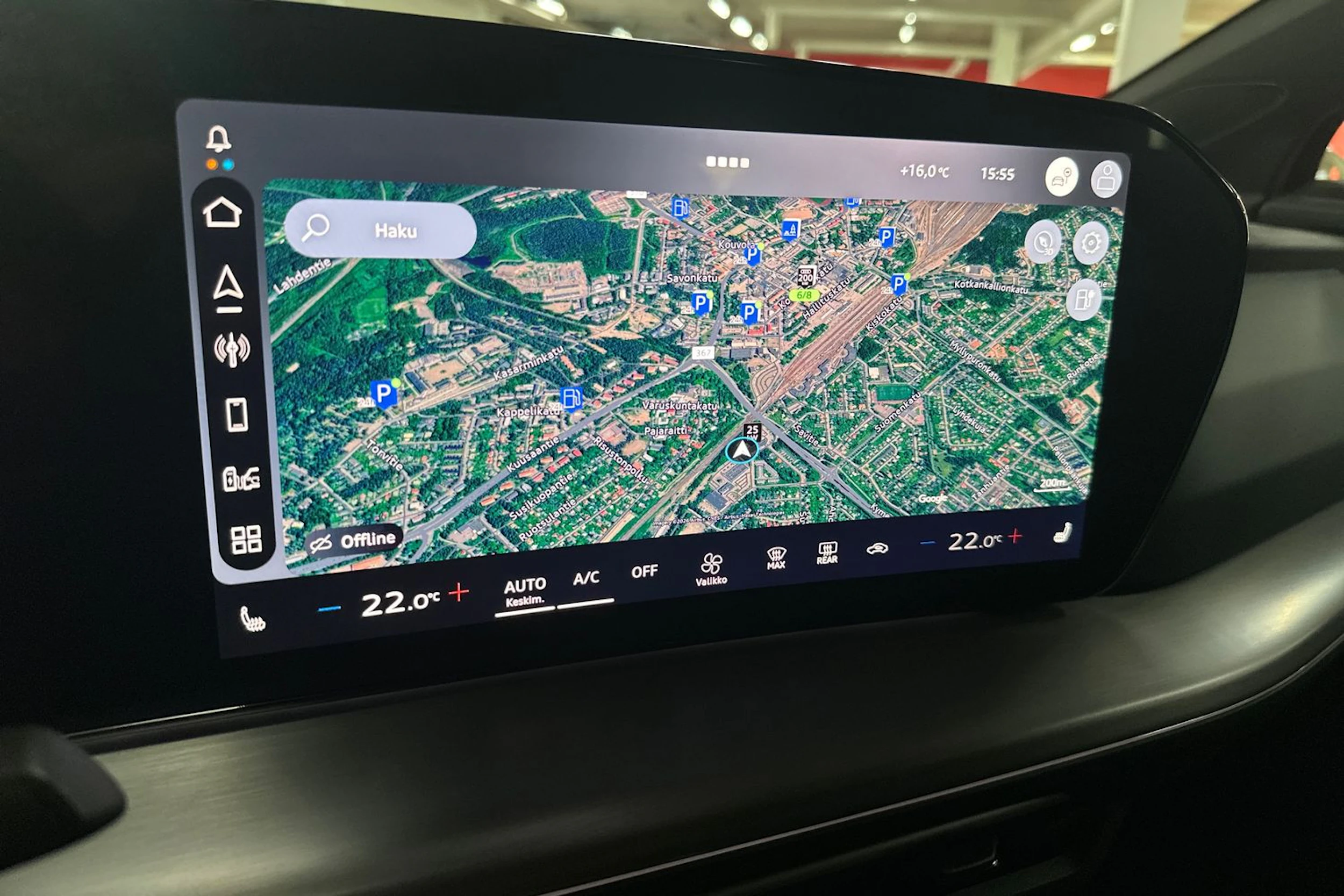 met. sininen Audi Q4 e-tron 2026 kuva 25.