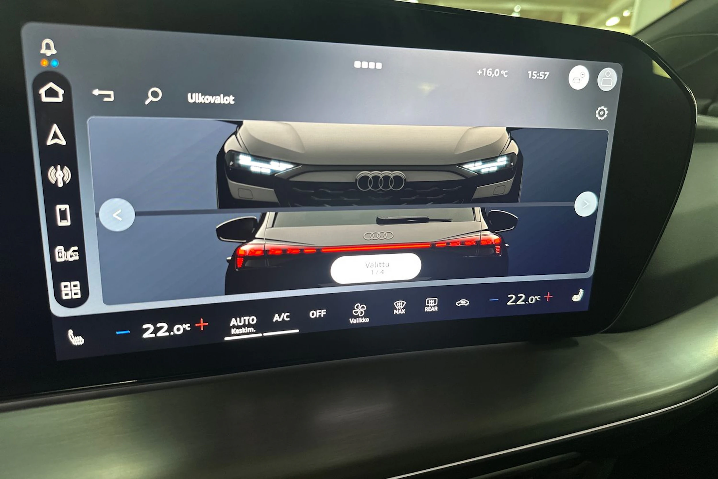 met. sininen Audi Q4 e-tron 2026 kuva 37.