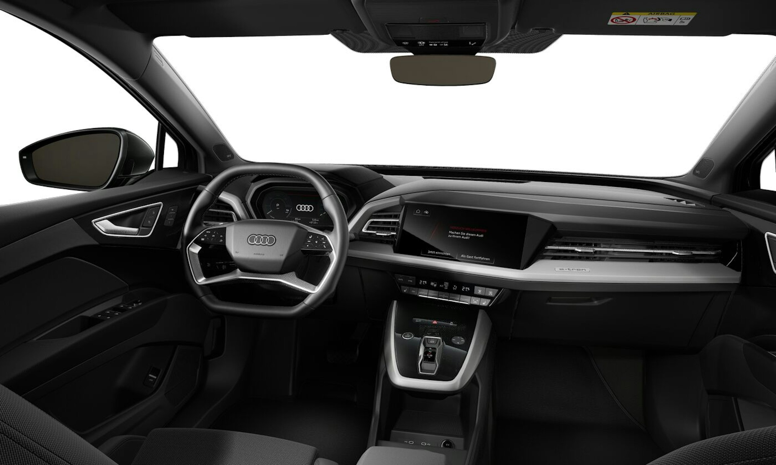 musta Audi Q4 e-tron 2026 kuva 8.