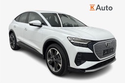 met. valkoinen Audi Q4 e-tron 2026 kuva 1.