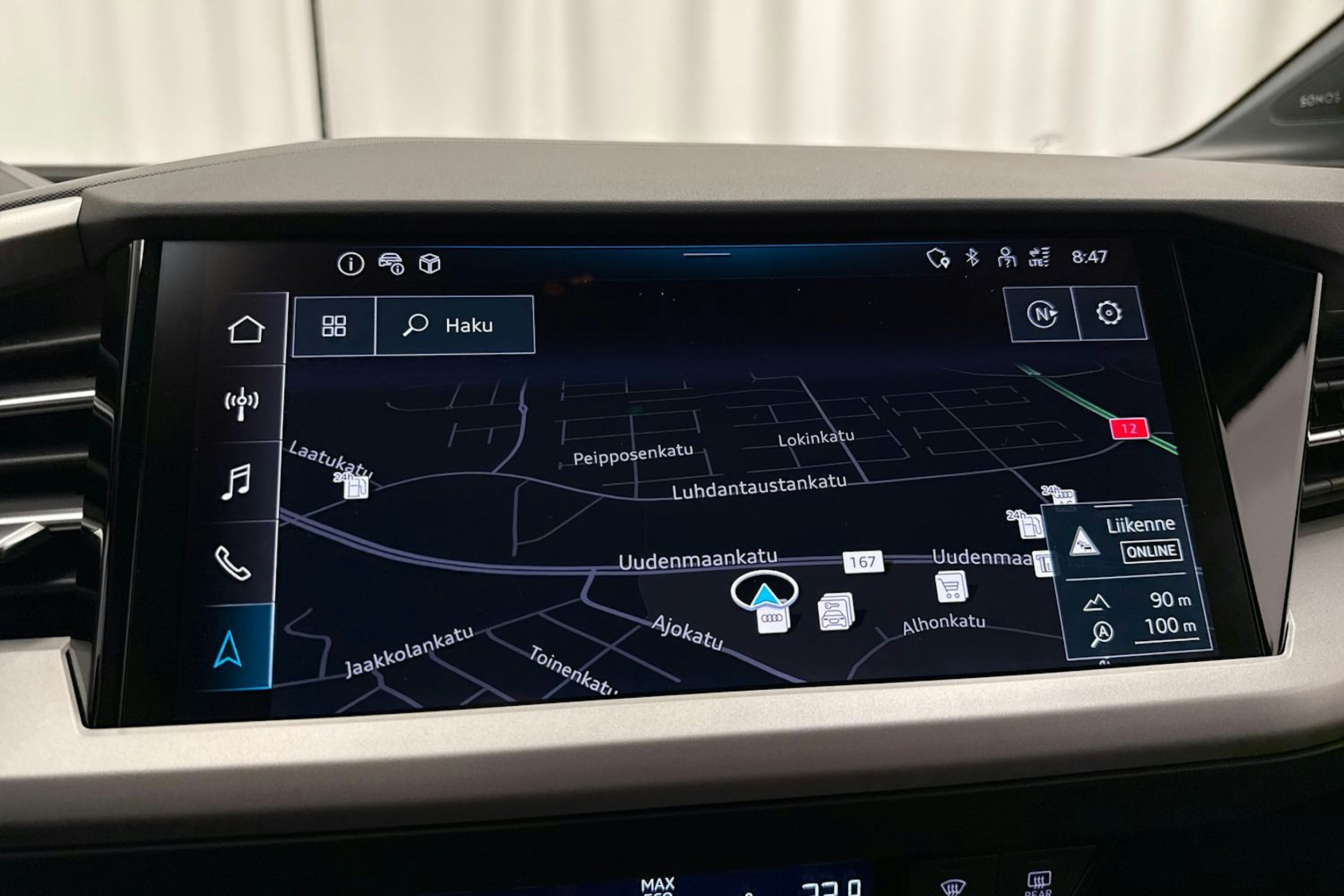 met. valkoinen Audi Q4 e-tron 2026 kuva 29.