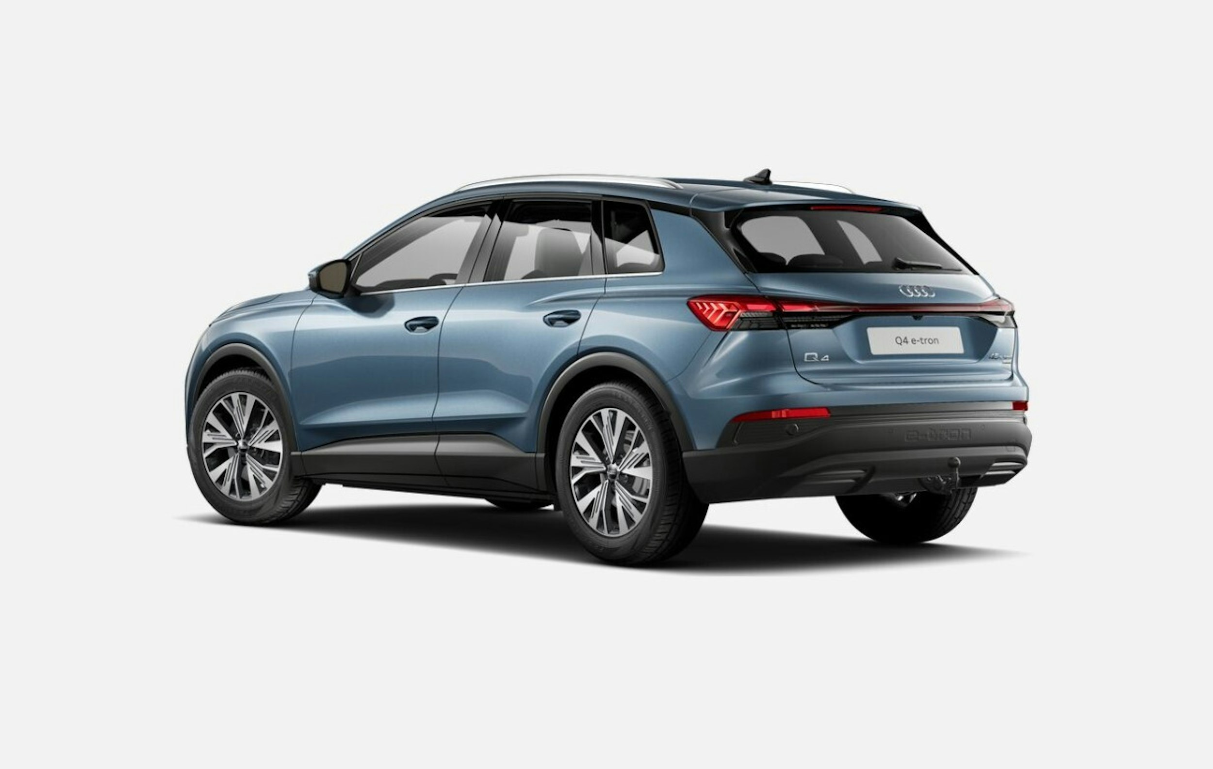 met. sininen Audi Q4 e-tron 2026 kuva 4.
