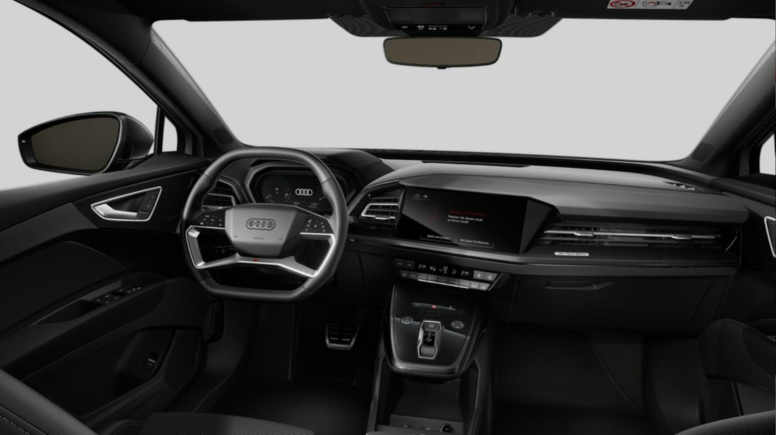 harmaa Audi Q4 e-tron 2026 kuva 4.