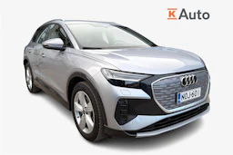 harmaa Audi Q4 e-tron 2026 kuva 1.