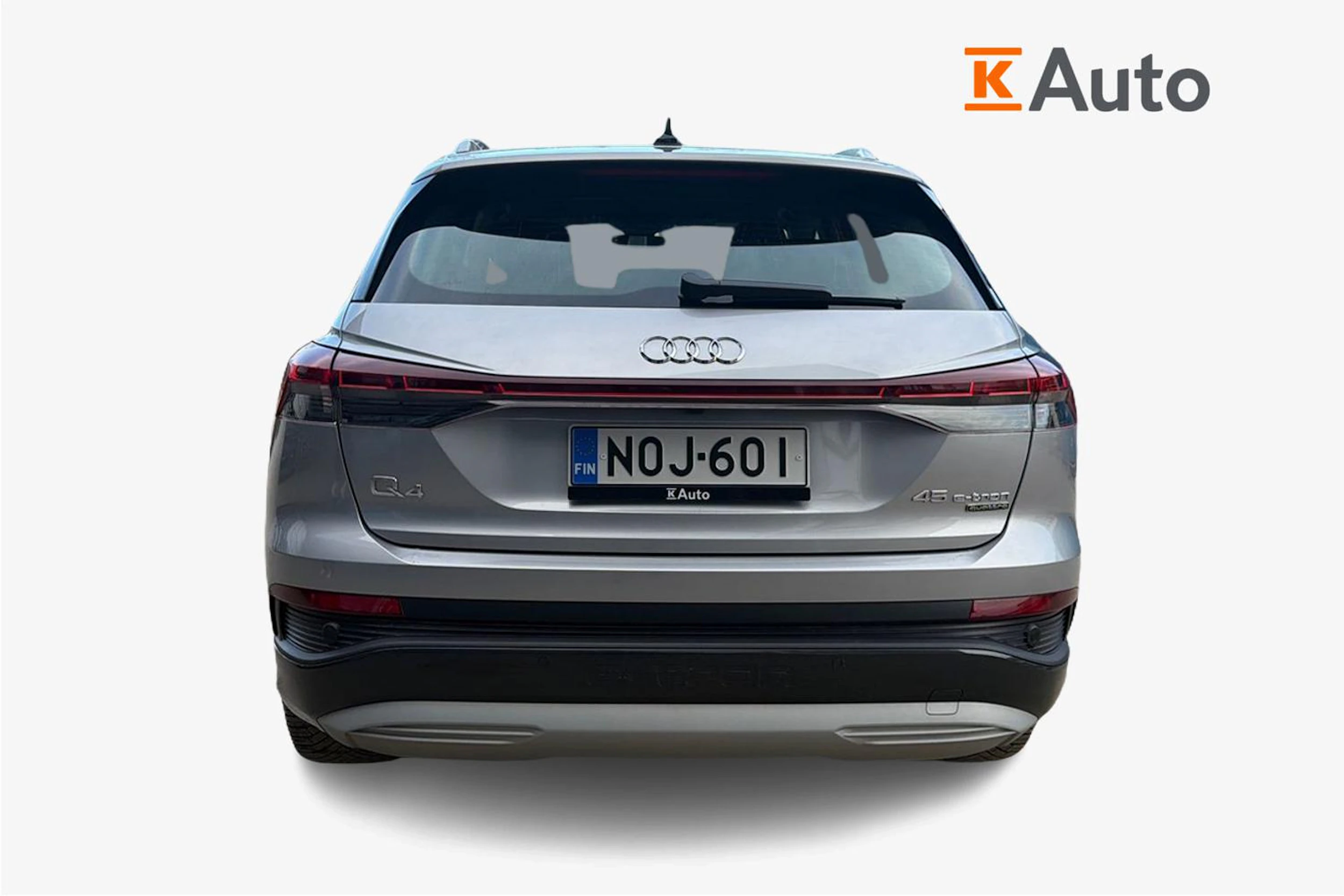 harmaa Audi Q4 e-tron 2026 kuva 3.