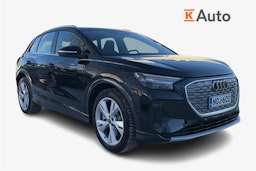 Musta Audi Q4 e-tron 2026 kuva 1.