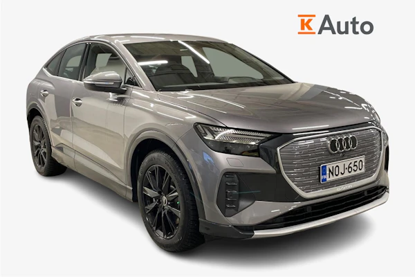 Audi Q4 e-tron Sportback 45 e-tron quattro Vorsprung Edition | Sähköpenkit muistilla | Vetokoukku | Matrix LED