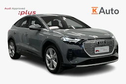 harmaa Audi Q4 e-tron 2026 kuva 1.