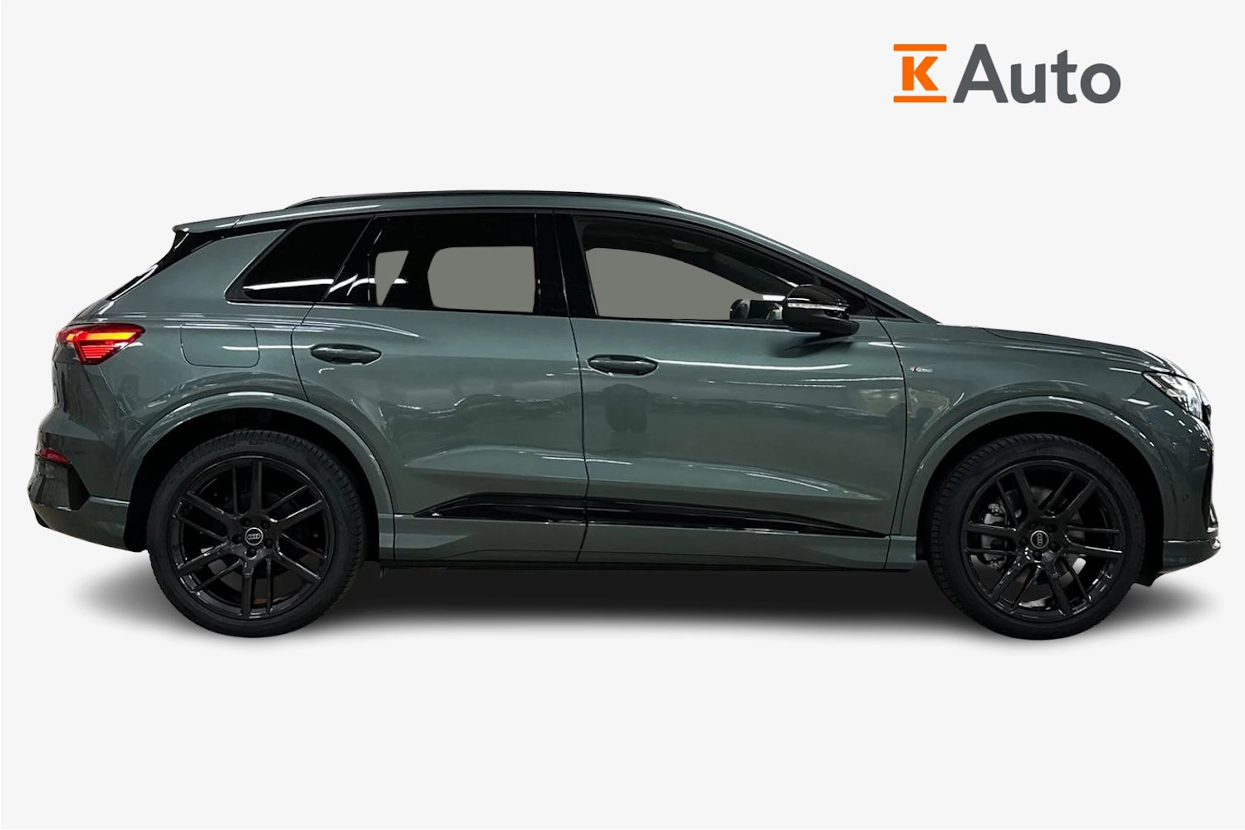 met. vihreä Audi Q4 e-tron 2026 kuva 5.