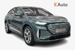 met. vihreä Audi Q4 e-tron 2026 kuva 1.