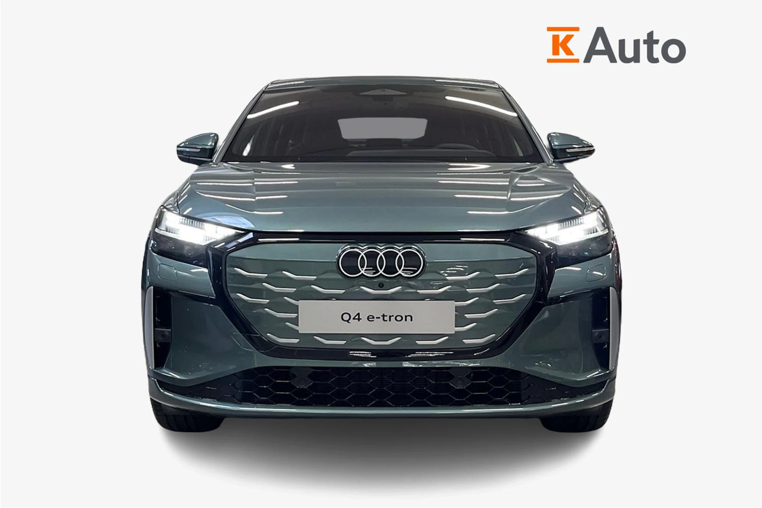 met. vihreä Audi Q4 e-tron 2026 kuva 4.
