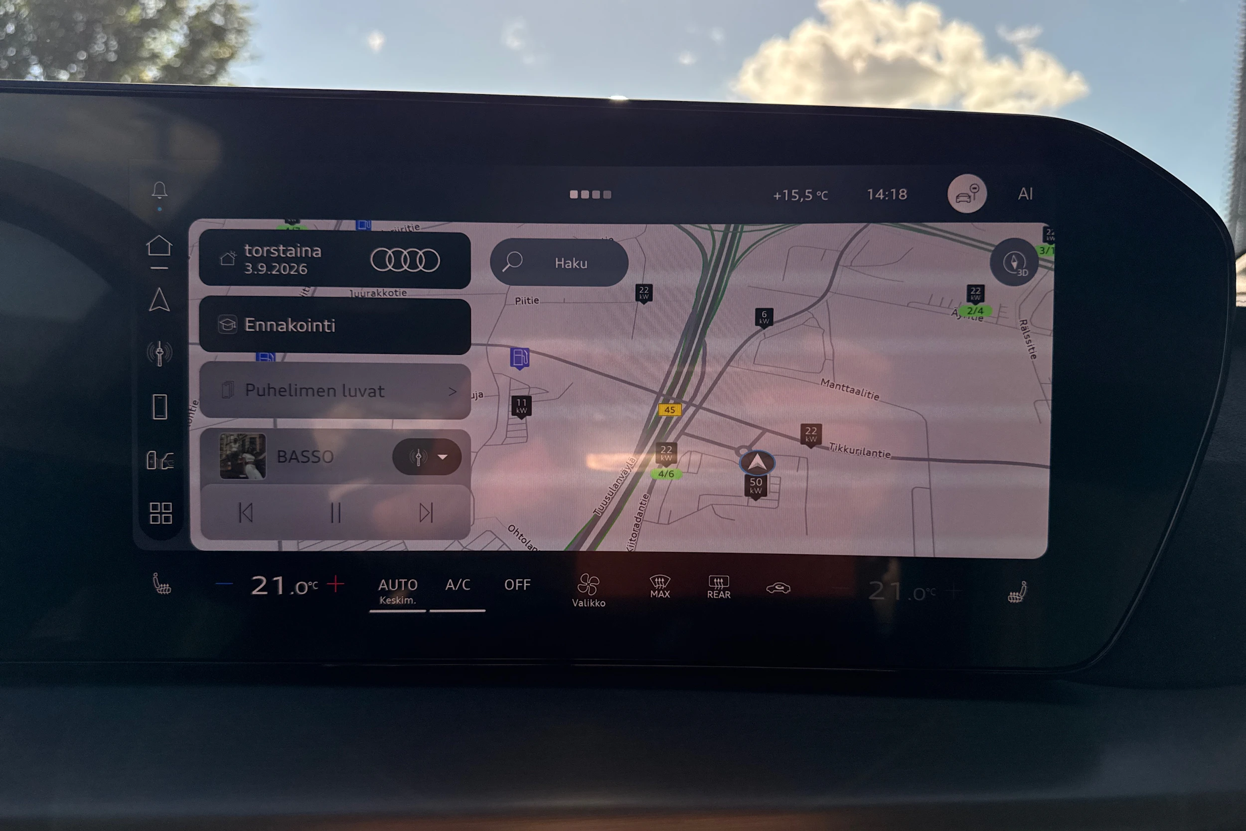 vihreä Audi Q4 e-tron 2027 kuva 13.
