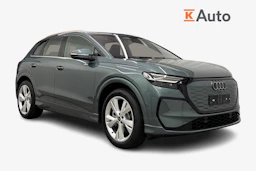 met. vihreä Audi Q4 e-tron 2026 kuva 1.