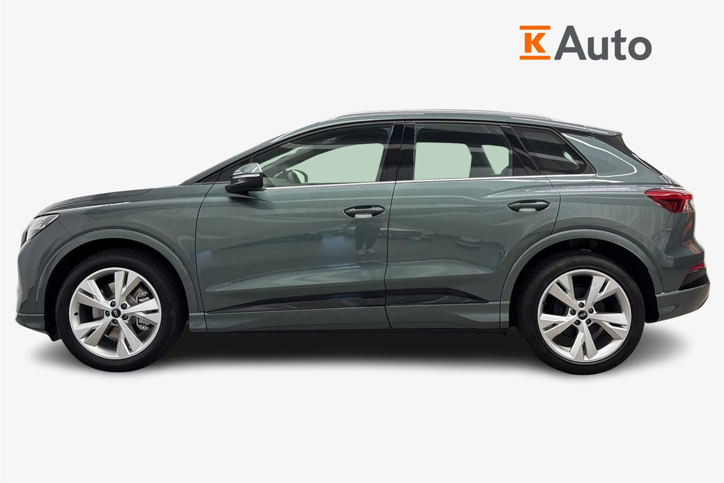 met. vihreä Audi Q4 e-tron 2026 kuva 5.