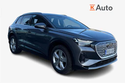 harmaa Audi Q4 e-tron 2026 kuva 1.