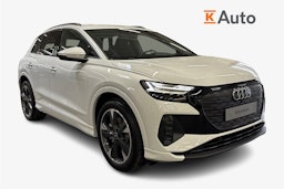 met. valkoinen Audi Q4 e-tron 2026 kuva 1.